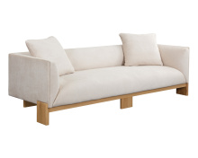 Sunpan 111406 - Anwa Sofa - Polo Club Muslin